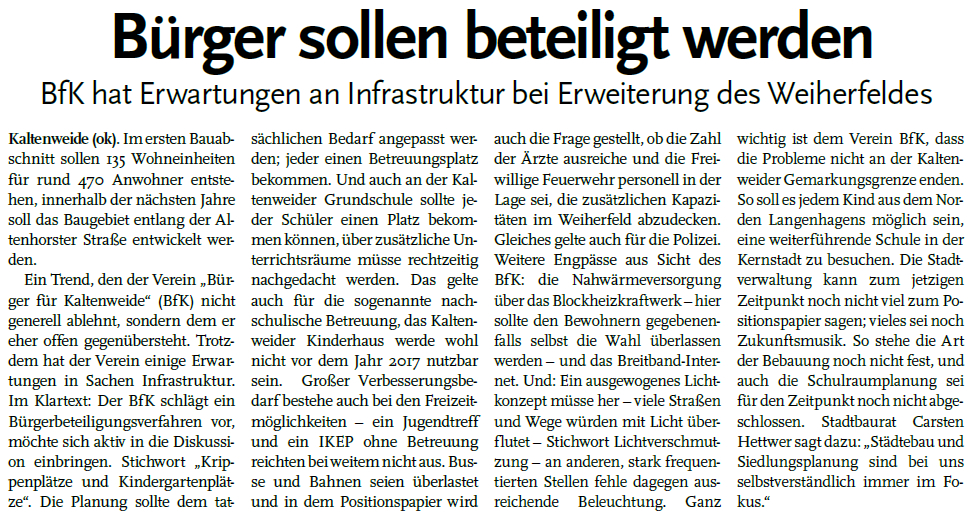 Langenhagener ECHO vom 12.12.2015 Langenhagener ECHO vom 12.12.2015
