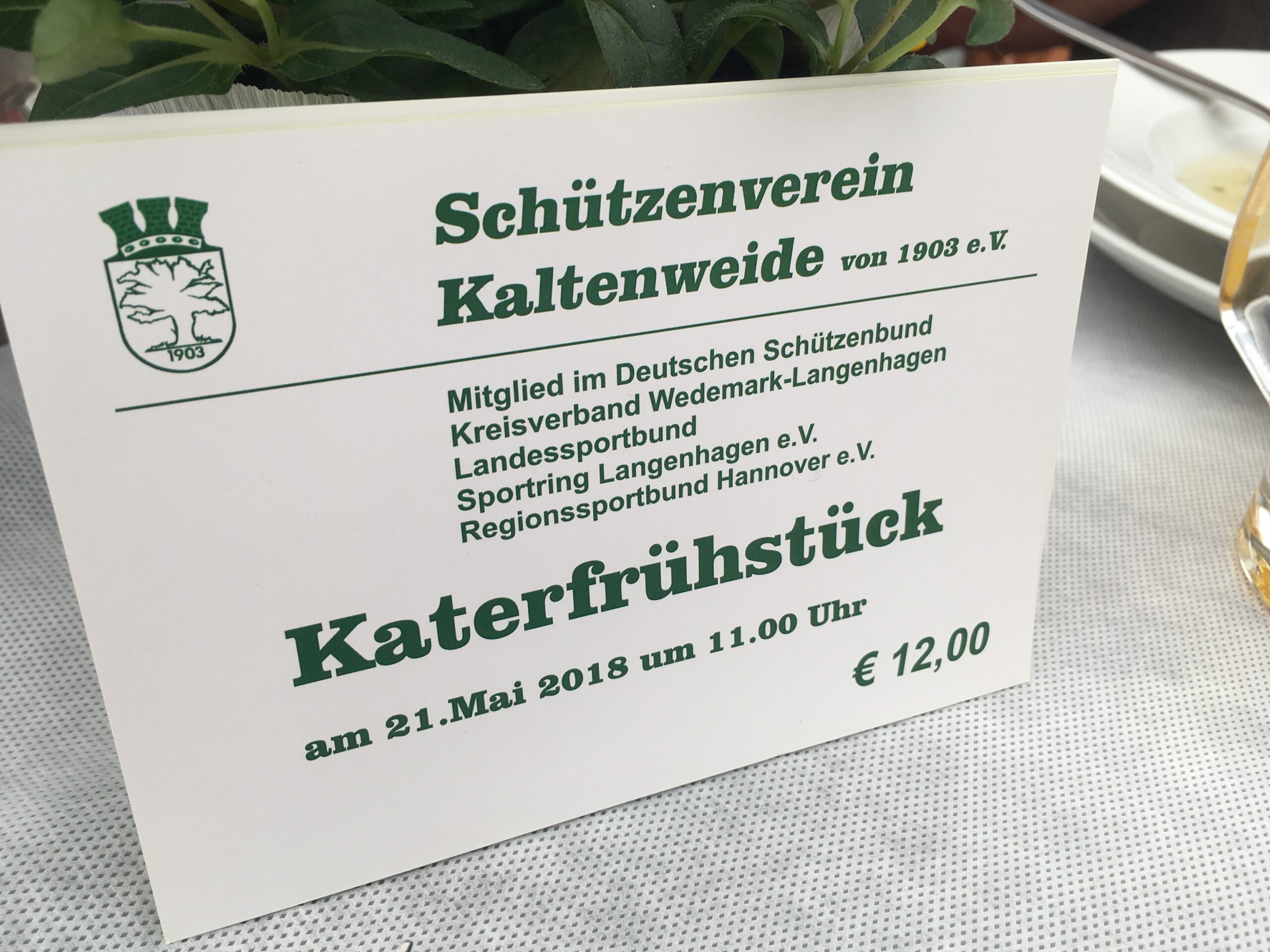Gemeinsam genießen: BfK beim Katerfrühstück 2025 Gemeinsam genießen: BfK beim Katerfrühstück 2025