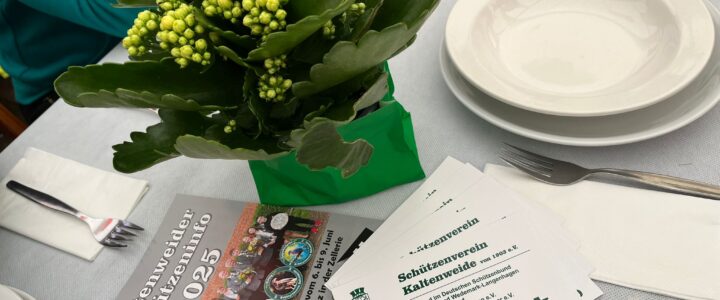 Teilnahme am traditionellen Katerfrühstück des Schützenvereins Kaltenweide (c) 2025 - Bürger für Kaltenweide e.V. / Alina Bitner