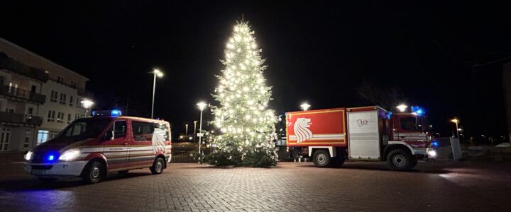 Freiwillige Feuerwehr Kaltenweide engagiert sich für Adventszauber (c) 2024 - BfK/Florian Windeck