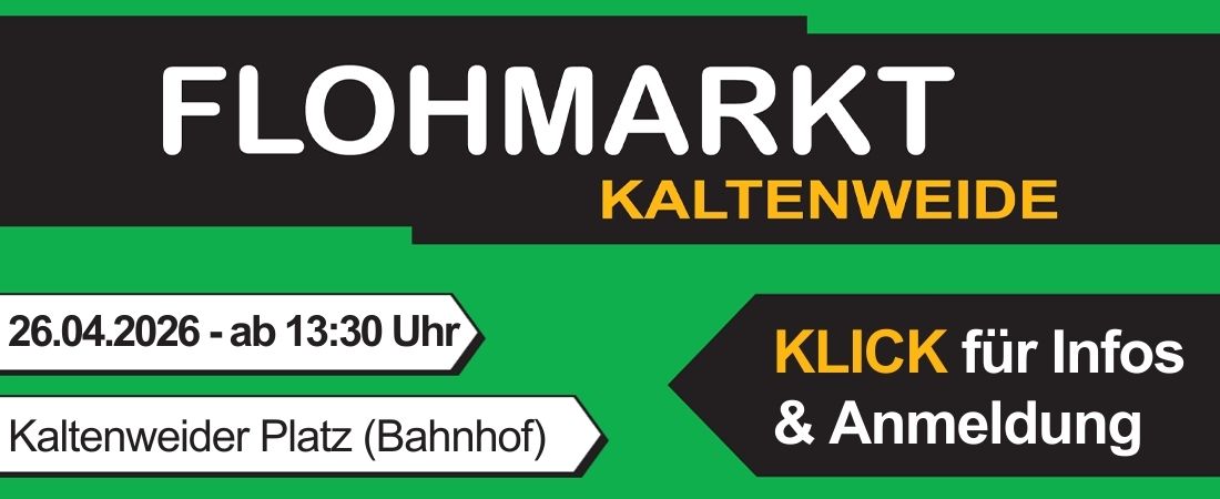 Flohmarkt am 26.04.2026